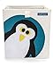 Foldable Cube Storage Bin Box for Nursery or Kids Toys (Penguin)