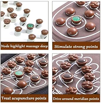 Kapcie do masażu, refleksologia akupresura masażer do stóp ...