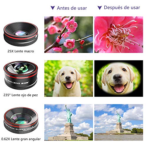 Selvim Kit d’Objectif Smartphone (3 en 1)