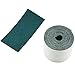 FOSHIO Micro Fiber Felt for Squeegee Edge Wrapping 2 Meters Length - Dark Green Suede Felt to Cover The Edges of Hard Card Squeegees