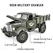 Rainbrace Remote Control Truck Army Toys for Boys, Kids 1/16 RC Military Truck 4wd, Remote Control Car Electric Off Road Military RC Trucks Vehicle Rechargeable Batteries Great Gift