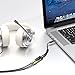 KabelDirekt – 3.5mm Male to 2 x 3.5mm Female Audio Headset Y Splitter Adapter Cable – Pro Series