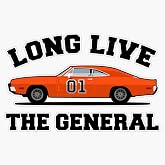 The General/Dukes of Hazzard/General Lee Window Bumper Sticker Decal 5"