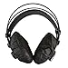 Geekria 100 Pairs Disposable Headphones Ear Cover for Large Over-Ear Headset Earcup, Stretchable Sanitary Ear Pads Cover, Hygienic Ear Cushion Protector (L/Black)