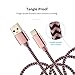 USB Type C Cable,SHNVIR USB C to USB 3.0 Nylon Braided Cable Fast Charger for Samsung Galaxy S8 Plus,LG G6 V20 G5,Nintendo Switch,New Macbook More (Rose Gold)