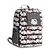 JuJuBe | Small Lightweight Travel Diaper Backpack with Padded Adjustable Straps | Hello Kitty X Dots and Stripes