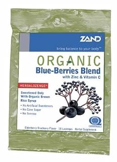 UPC 041954000081 product image for Herbal Lozenge Organic Blue Berries 18 lozenges, Zand (B009LENBSY) | upcitemdb.com