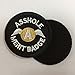 SpaceAuto Asshole Merit Badge Military Tactical Morale Funny Patch - 2.48