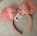 Disney Parks Millennial Pink Minnie Mouse Ears Bow Headband