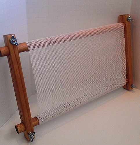Light, 4.5" x 9" Tapestry Embroidery Cross Stitch Hardwood Hoop Scroll II Frame