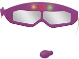 Lexibook Frozen Light-Up Electronic Guitar with Microphone Glasses Kids view 4