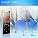 MP3 Music Player with Bluetooth 4.0,Multifuncion Digital Audo Player with Pedometer