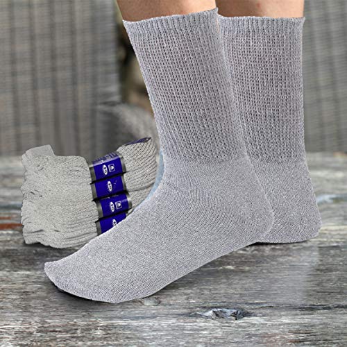 Debra Weitzner NonBinding Loose Fit Sock NonSlip Diabetic Socks for