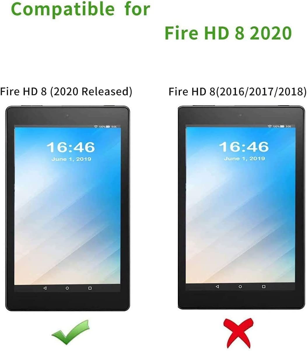 Case for All-New Kindle Fire HD 8 & 8 Plus Tablet