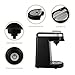 Aicok Single Serve Coffee Maker, Coffee Machine for Most single cup pods including K-Cup pods, Quick Brew Technology Travel One Cup Coffee Brewer