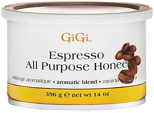 GiGi Espresso All Purpose Honee Wax 14 oz (Pack of 3)