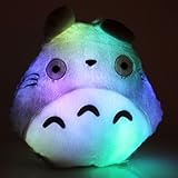 E-MART Totoro Shape Pillow with LED Colorful