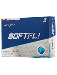 Maxfli SoftFli - Pelotas de golf de baja compresión con acabado mate