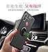 Strug for Xiaomi Redmi 6 Pro/Xiaomi Mi A2 Lite Case,[Tempered Glass Screen Protector] 360 Degree Rotating Kickstand Soft TPU Material Suitable for Automotive Magnet Brackets Protective case(Black)