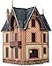 Chemin de fer modèle. 3d Puzzle. Villa Vesinet. 1/87 H0. Innovative 3D-Puzzles Clever Paper VILLA IN VESINET/ France Cardboard Set UMBUM