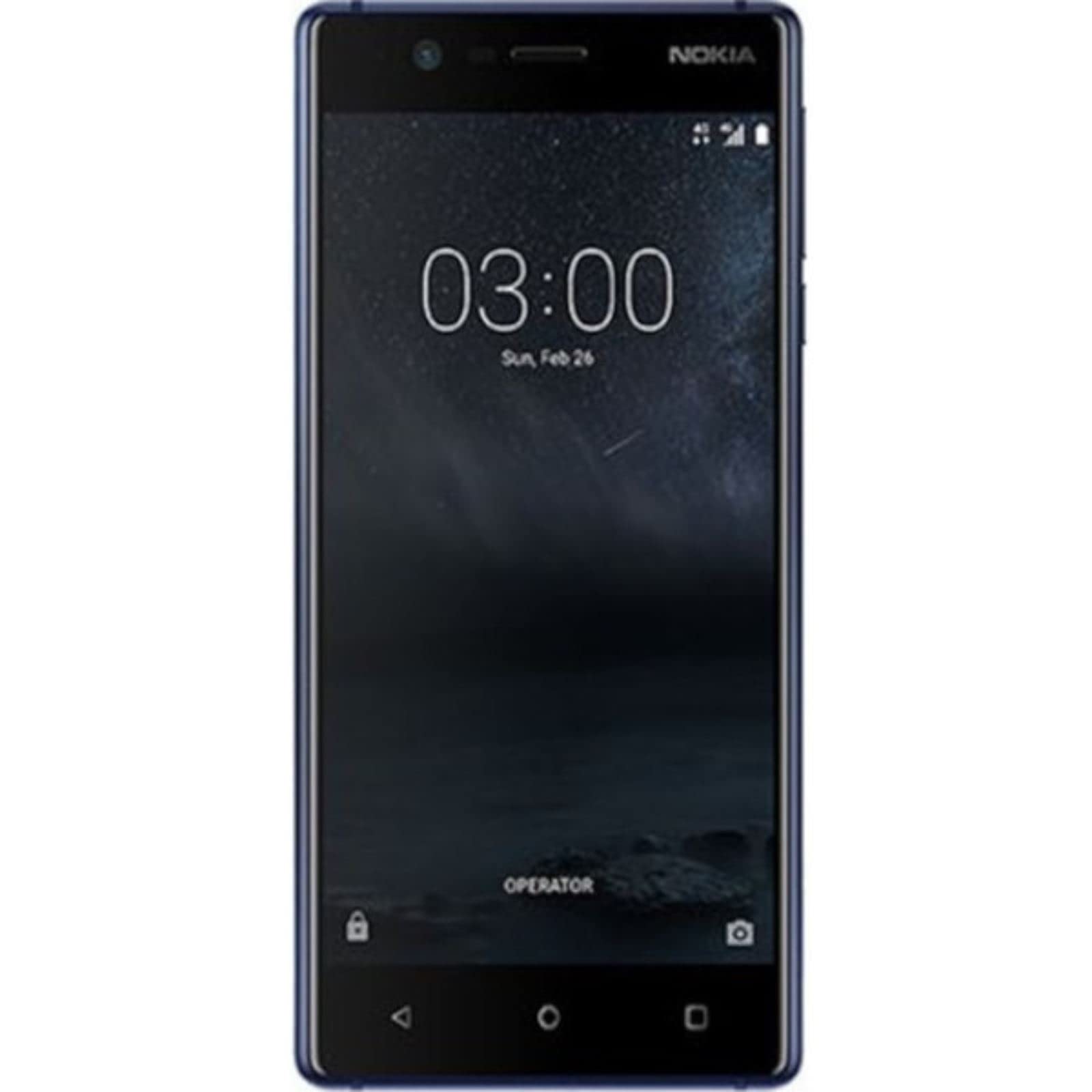 Nokia 3 UK-SIM Free Smartphone - Blue