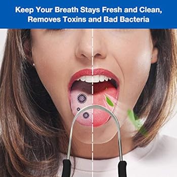 Oral Stainless Steel Tongue Scraper Cleaner For Adults With Carrying Case Tongue Brush Get Rid Of Bacteria And Bad Breath For Oral Care And Mouth Hygiene 3 Pack Amazon Ae