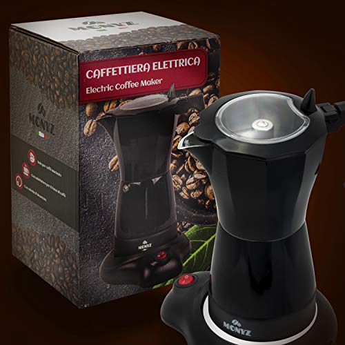 Klassische Espressokocher für 6 Tassen, Innenraum aus Aluminium, zertifiziertes Material, ergonomischer Griff… – Bild 8