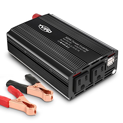 Power inverter, 500w tvird car power inverter,peak power 1000w, d…