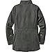 Legendary Whitetails Women's Standard Shirt Jacket Long Sleeve Flannel Lined, Tarmac, Medium