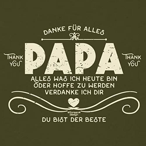 Vatertags T Shirt Danke Papa Du Bist Der Beste Cooles Shirt