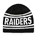 OTS NFL Oakland Raiders Men's Thorsby Beanie Knit Cap, Team Color, One Size