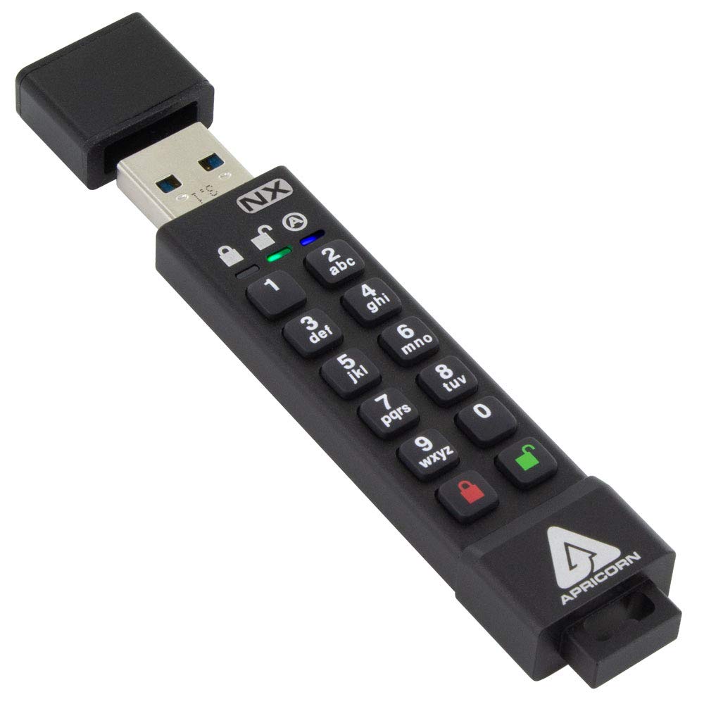 Apricorn ASK3-NX-4GB Hardware Encrypted Secure USB Drive: Amazon.co.uk:  Computers & Accessories