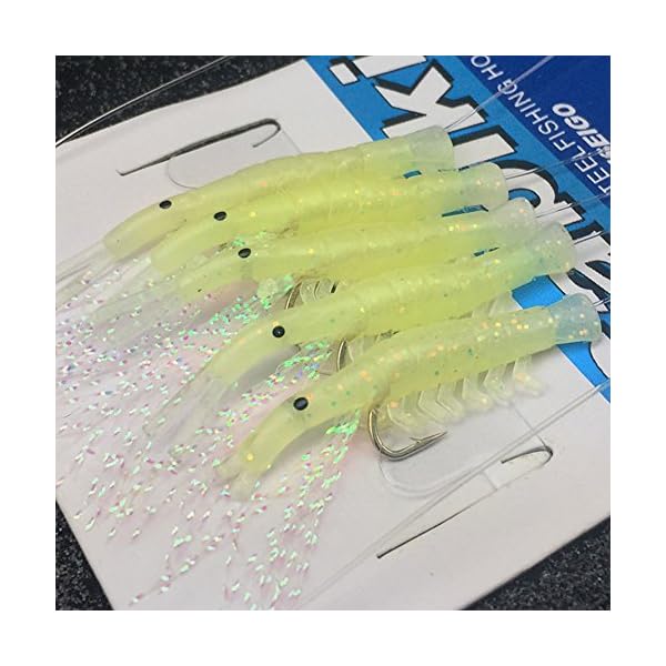 Luminous-Sabiki-Fishing-Rigs-Glow-Soft-FishShrimp-Sabiki-lure-SaltwaterFreshwater-Fishing-Bait Luminous-Sabiki-Fishing-Rigs-Glow-Soft-FishShrimp-Sabiki-lure-SaltwaterFreshwater-Fishing-Bait