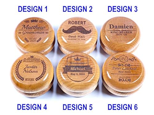 Personalized Groomsmen YoYo, Customized Ring Bearer Gift, Junior