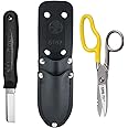 Klein Tools 46039 Cable Splicer's Kit with Cable Splicer Electricians Knife and Free-Fall Snip