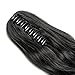 S-noilite Clip In Ponytail Hair Extensions Claw Clip In Ponytail Extention Hairpiece Long Curly Jaw Clip In Ponytail for Women Synthetic Fiber Hair 18 Inch Jet Black