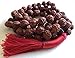 Rudraksha Rudraksh mala beads divine necklace 6 mm 108+1 meditation prayer beads 5 faceted 5 mukhi - spiritually energized hand knotted mala for nirvana w/free Velvet Rosary Pouch - US Seller