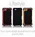 32ndShock Proof Defender Heavy Duty Tough case Cover for BlackBerry Z10 + Screen Protector, Cleaning Cloth and Touch Stylus - White