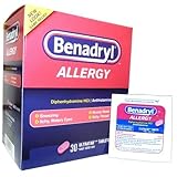 Benadryl Individual Dose Packets (Pack of 30 x 2 Ultratab Tablets Each)