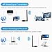 Wifi Dongle 1200Mbps ZTESY USB 3.0 Wifi Adapter Dual Band 2.4GHz / 5GHz 802.11ac Wireless Network Adapter with 5DBi High Gain Antenna Compatible with Windows XP / Vista / 7 / 8 / 10 and MacOS X