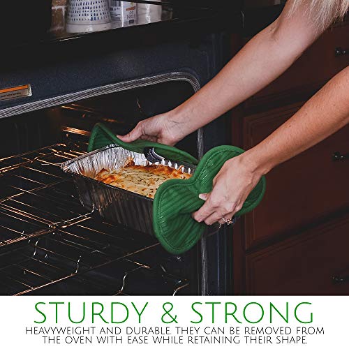 PLASTICPRO [3 Lb 10 Pack Disposable Loaf Pans Aluminum Tin Foil Meal