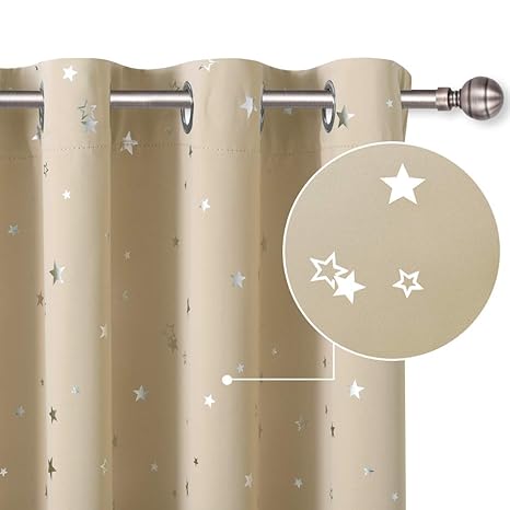 Pony Dance Kids Star Curtains Wide 52 In By Long 72 In