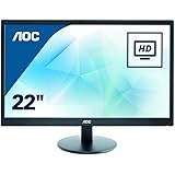 AOC 21.5 inch LED Monitor, VGA, Vesa E2270SWN