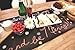 Reusable Chalk Board Table Runner for Parties, Entertaining, Drawing: Comes w/ Dustless Chalk and Chalk Holder