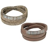 Set of 2, Both Variable Speed Belts To Replace 754-0280 and 754-0370 (also 954-0280 and 954-0370).