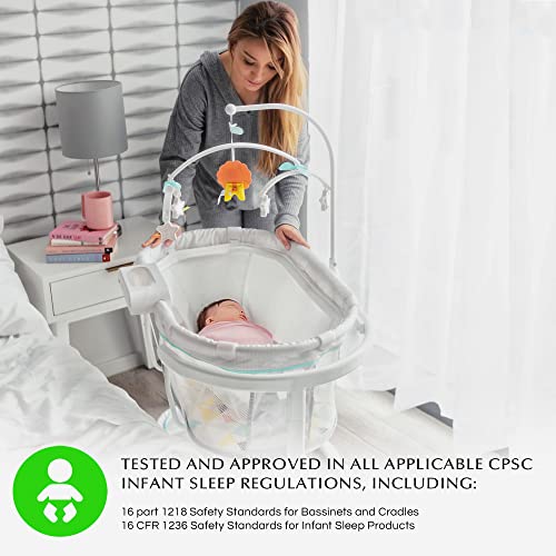 MySnuggly Newborn Insert for Soothing Motions Patented Safe Real Cuddling