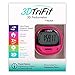 3DTriFit 3D Pedometer Activity Tracker | Best Pedometer for Walking with 7-Day Memory & Pause for Men & Women. Fitness Tracker Accurately Tracks Steps, Calories Burned, Distance & Speed (Magenta)