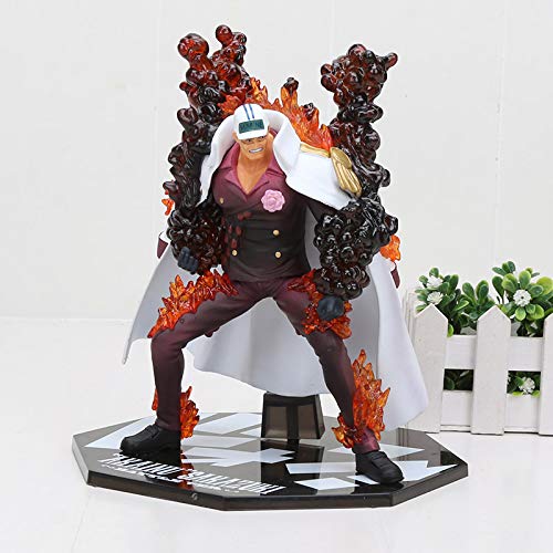 CLEARNICE 22Cm One Piece Battler Ver. Sakazuki Vs. Kuzan Action Figure Aokiji Kuzan Vs. Akainu Sakaz