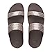 FitFlop™ Womens Lulu™ Superglitz Slide Sandal Bronze Size 7