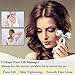 3D-Roller Facial Massager - Face Lift Tool Firming Beauty Massage Body Face Massager Mask Spa Y-Shape Microcurrent Slimming Dual Balls Roller, Face Lift, Skin Tightening, Smooth Fine Lines Silver